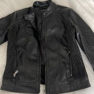 Bernardo Vegan Leather Jacket Size Medium